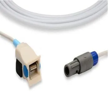 

Compatible for Mindray PM7000/8000/9000,MEC1000 6 Pin Pediatric Fingerclip Spo2 Sensor Oximetry Sensor Blood Oxygen Probe 9ft/3M