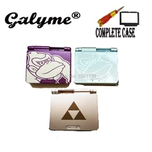 Лидер продаж, 3 модели, ограниченная серия с рисунком King Kong, полный корпус, корпус, Замена корпуса для Nintendo dogameboy Advance SP, чехол для мальчика, консоль