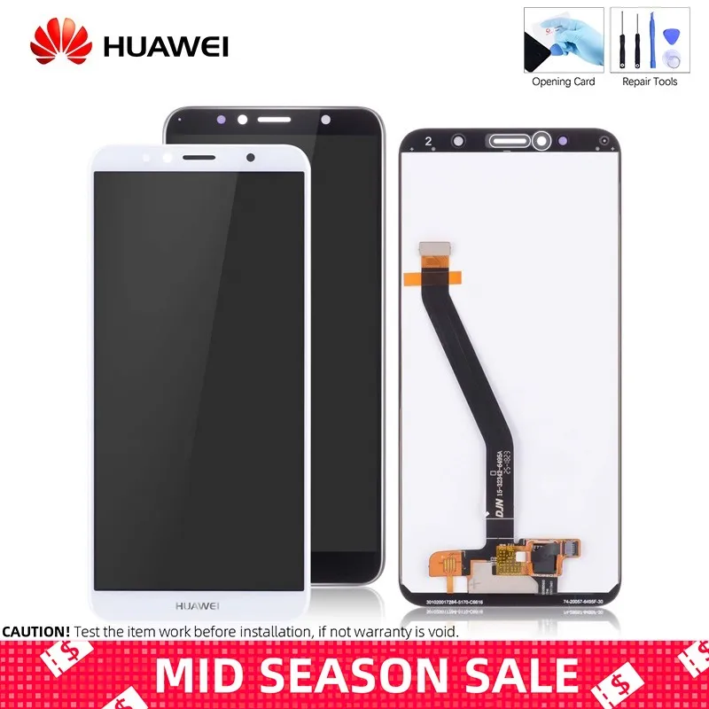 5.7" Fullview HD Original Display For Huawei Y6 2018 LCD Touch Screen