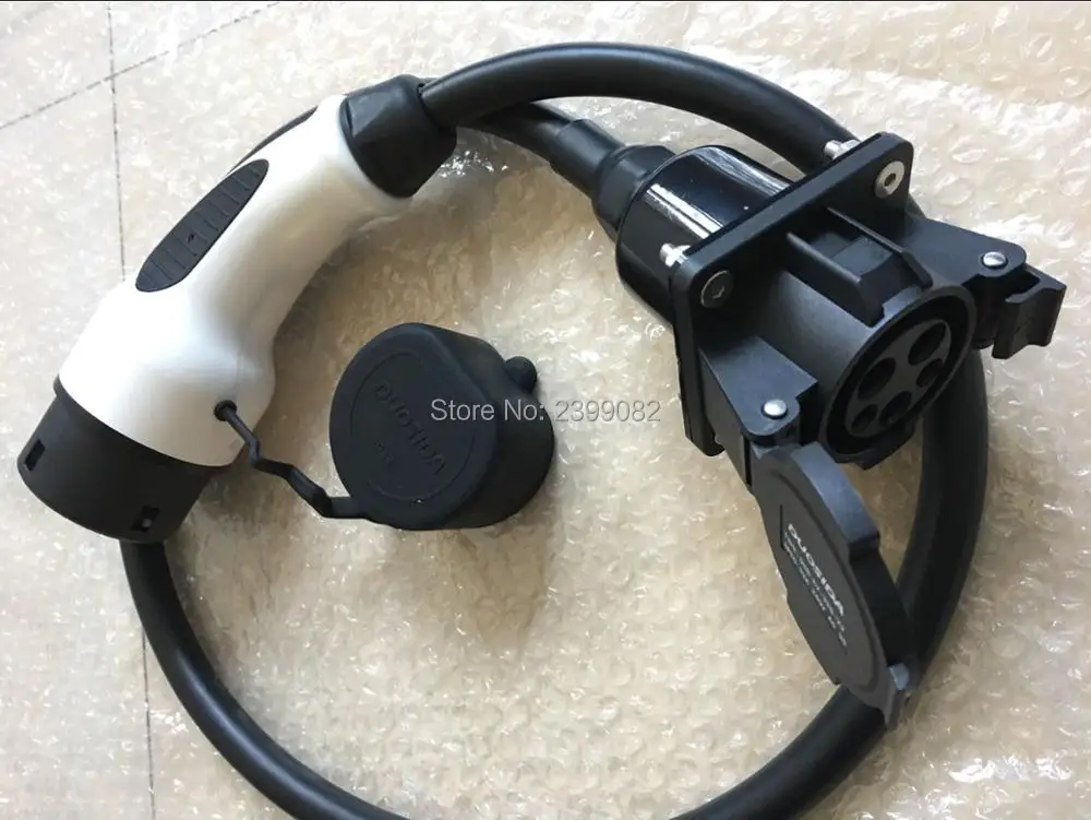 Купить zwet j1772 разъем эВ автомобиля зарядное устройство к тип 1 тип ...