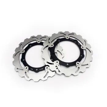 

BIKINGBOY Front Pair Brake Discs Disks Rotors for Yamaha XP 530 T-Max T Max 2012 2013 2014 2015 2016 2017 XP 500 T-Max 2004-2007