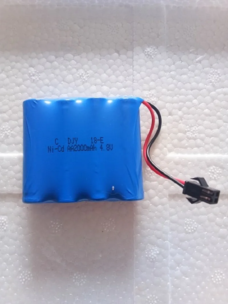 4,8 V 2000mAh Ni-MH батарея Группа RC игрушка электрическое освещение Оборудование безопасности AA батарея для RC игрушки