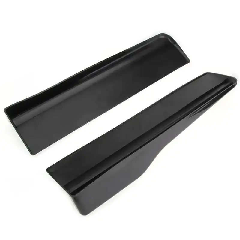 Universal 1Pair Car Side Skirt Rocker Splitters Winglet Shovel Anti Scratch Wings Diffuser Decorative Blade Scratch-Resistant