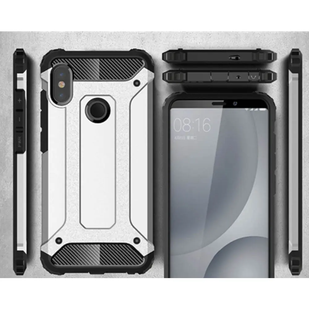 Армированный чехол VRSDES для Xiaomi Redmi Note 5 Pro Mi 8 6X 5X A1 A2Case силиконовый +