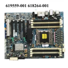 Отлично подходит для hp Z620 рабочего Материнская плата X79 LGA 2011 C602 619559-001 618264-001 аккумулятор большой емкости рабочих