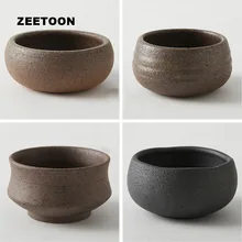 120 мл японский стиль Исин фиолетовая глиняная чашка для чая грубая керамика чайная чашка мастер чайный набор кунг-фу креативный винтажный домашний декор Новинка