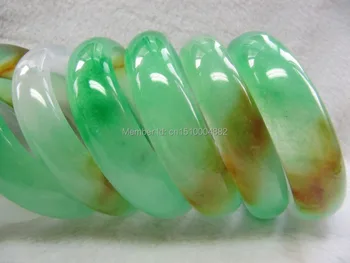 

shitou 00234 [WHOLESALE] PERFECT CHINESE GREEN JADE BANGLE (4PCS/LOT)