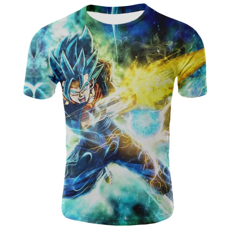 2019 Новый Жемчуг дракона 3D печать Супер Saiyan son Wukong Dragon Ball многоцветная