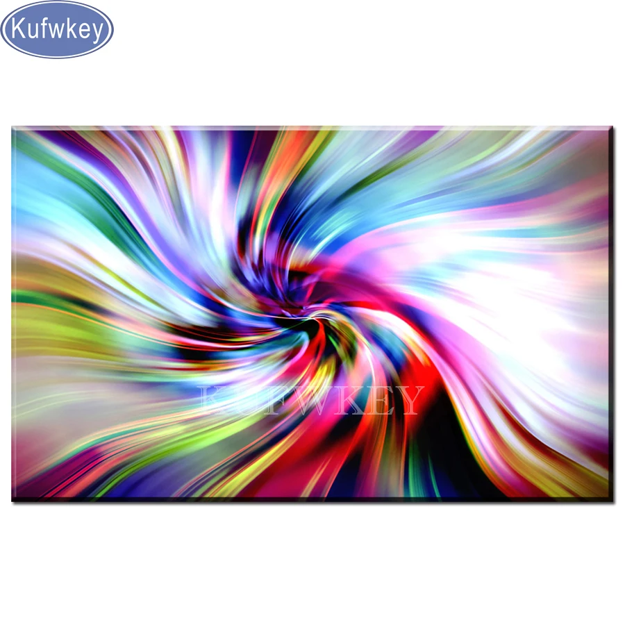 

Kufwkey 5d DIY Diamond Embroidery abstract,visual Diamond Painting fantasy,Cross Stitch,3D,puzzle Diamond Mosaic,Needlework,art