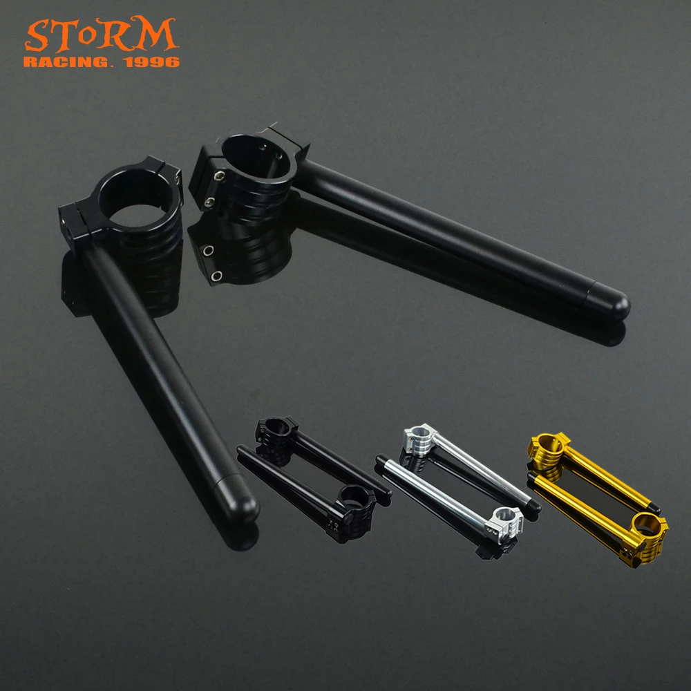 

Motorcycle 7/8" CNC Adjustable Clip On Handlebar Fork 31/33/35/36/37/38/39/40/41/43/45/46/47/48/50/51/52/53/54/55mm