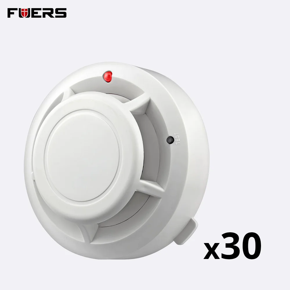 FUERS качество независимая сигнализация дым пожаробезопасный детектор внутренней безопасности беспроводной предупреждение детектора дыма