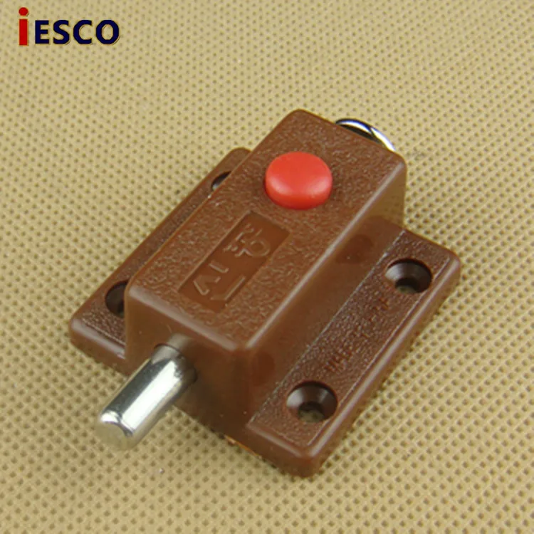 Plastic automatic door latch bolt anti theft door latch latch spring