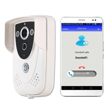 

Wireless WiFi Remote Video Camera Door Phone Doorbell Intercom Monitor Security