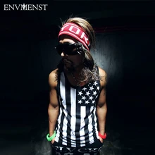 Новейший бренд Акула мужские хлопковые майки жилет мужские без рукавов футболки звезда в полоску с принтом уличная одежда хип хоп