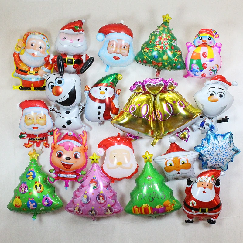 

Christmas foil balloons merry Christmas balloons helium balloon inflatable Christmas decoration classic toys Christmas gifts toy