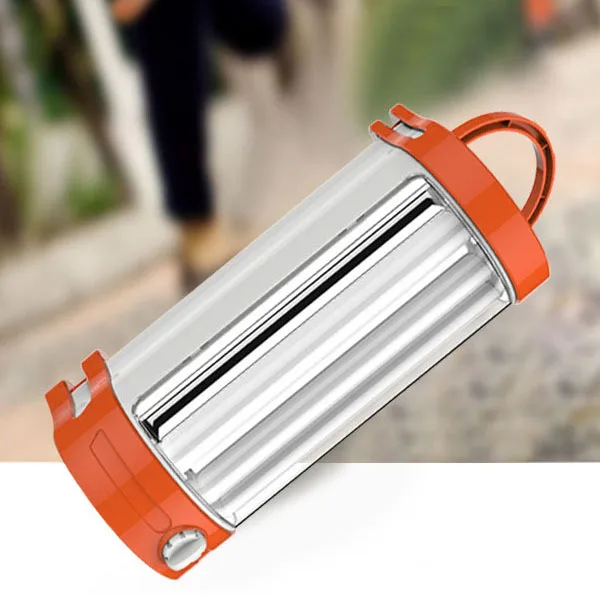 

CLAITE Outdoor Solar Lantern 60 SMD LED Rechargeable Portable Emergency Light 4000mAh Outdoor Hiking Camping Lantern Light