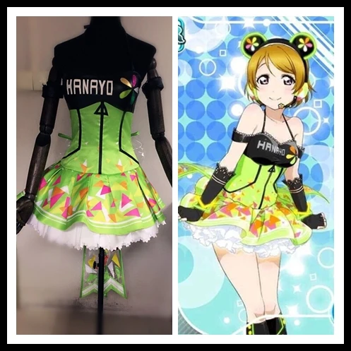  Love Live Cyber Idolized Maid LED Gaming Game Awaken All Members Minami Kotori Uniforms Cosplay Cos