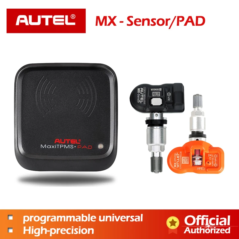 

Autel MX sensor TPMS PAD 315MHz 433MHz Universal Tyre Pressure Programmer High precision air valve TPMS Diagnostic TPMS sensor