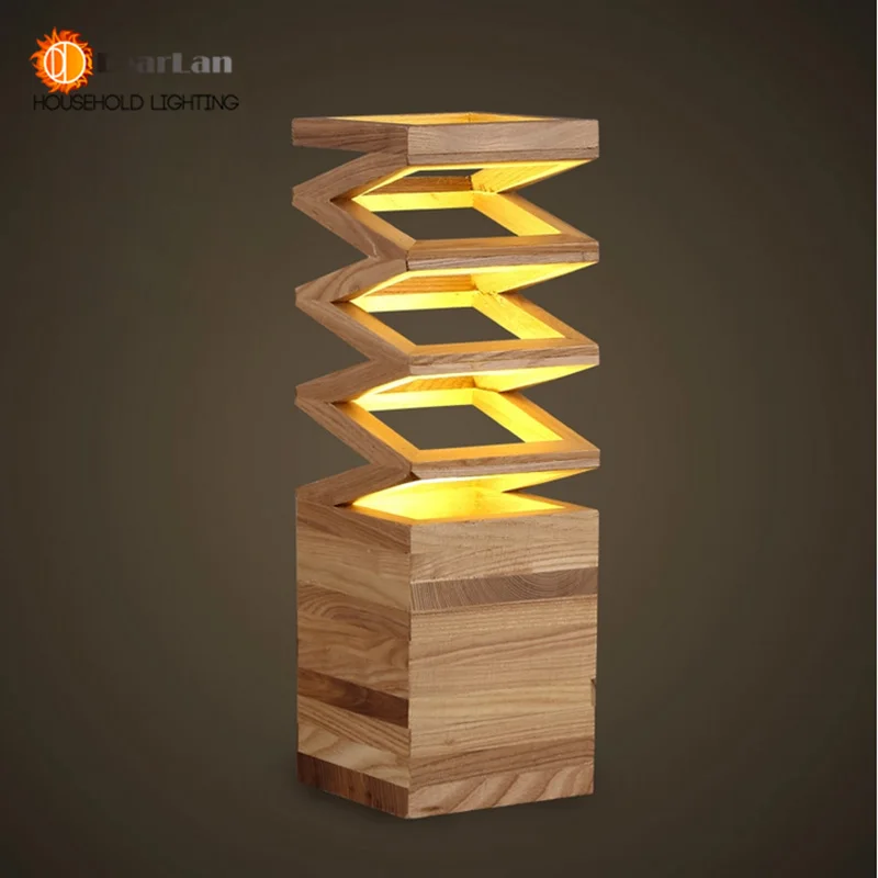 madera de lectura lmpara de estudio lmpara de mesa de madera slida de la vendimia saln loft lmpara foyer envo gratis en led lmparas de mesa de luces - Lamparas De Madera madera de lectura lmpara de estudio lmpara de mesa de madera slida de la vendimia saln loft lmpara foyer envo gratis en led lmparas de mesa de luces - Lamparas De Madera
