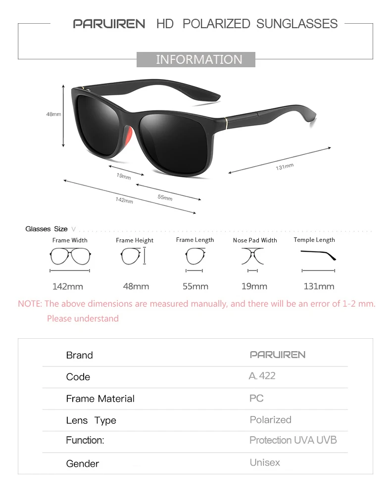 Vintage Sunglasses For Women Men Polarized 5