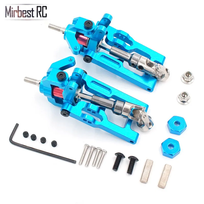 Mirbest RC diy Запчасти для WLtoys 12428 12423 обновленный металлический передний приводной вал передний поворот CVD сплав приводной вал 12428-0090
