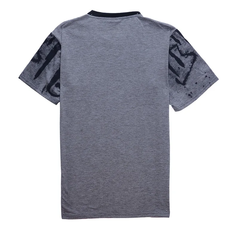 SHUJIN размера плюс футболка Для мужчин весеннее платье с длинными рукавами и круглым вырезом свободные топы% футболки Повседневное с камуфляжным принтом уличная Мужская в стиле «хип-хоп», футболка