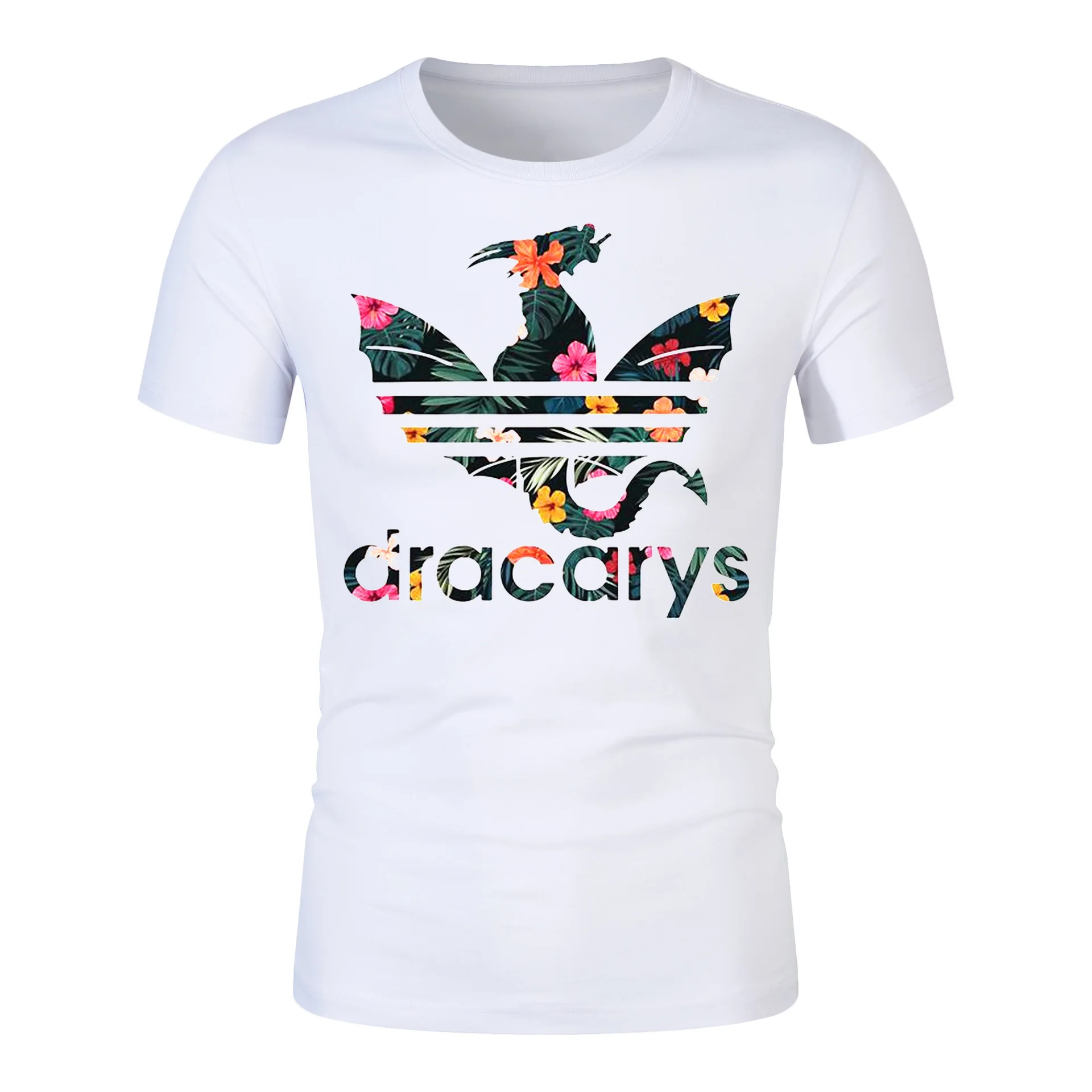 

Dracarys Dragon T Shirt Mother of Dragons Flower T-Shirt Khaleesi Mom Shirts for Women Harajuku Game of Thrones Graphic Tees
