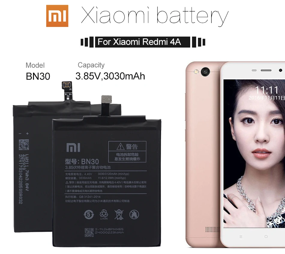 Bn30 аккумулятор xiaomi