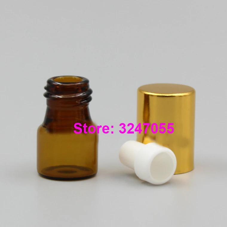 1ml2ml3ml5ml10ml 50/100/200 шт. Янтарная портативная упаковка для эфирного