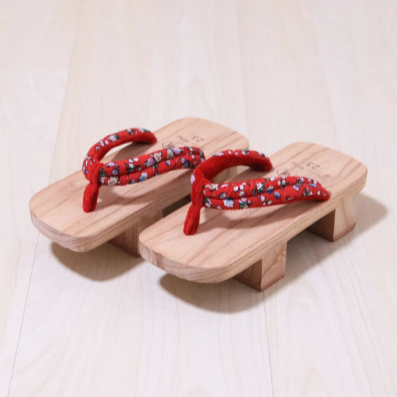 Mazefeng Твердые пятки шлепанцы унисекс сандалии на платформе японские гэта, сабо деревянные любителей шлёпанцы для женщин обувь Косплея