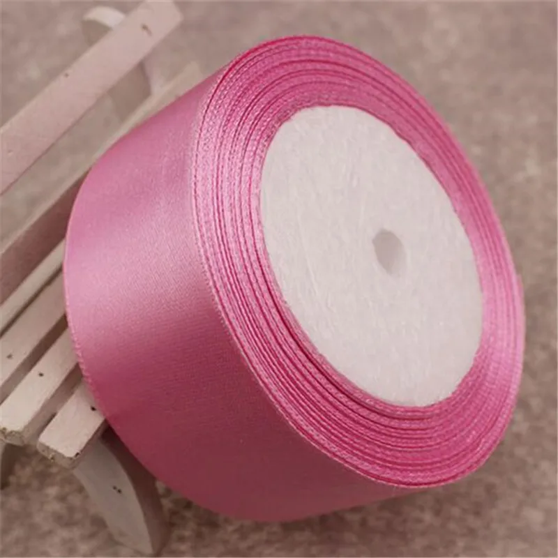 40mm 25Yard Pretty Silk Satin Ribbon 22M Wedding Party Decoration Invitation Card Gift Wrapping Scr