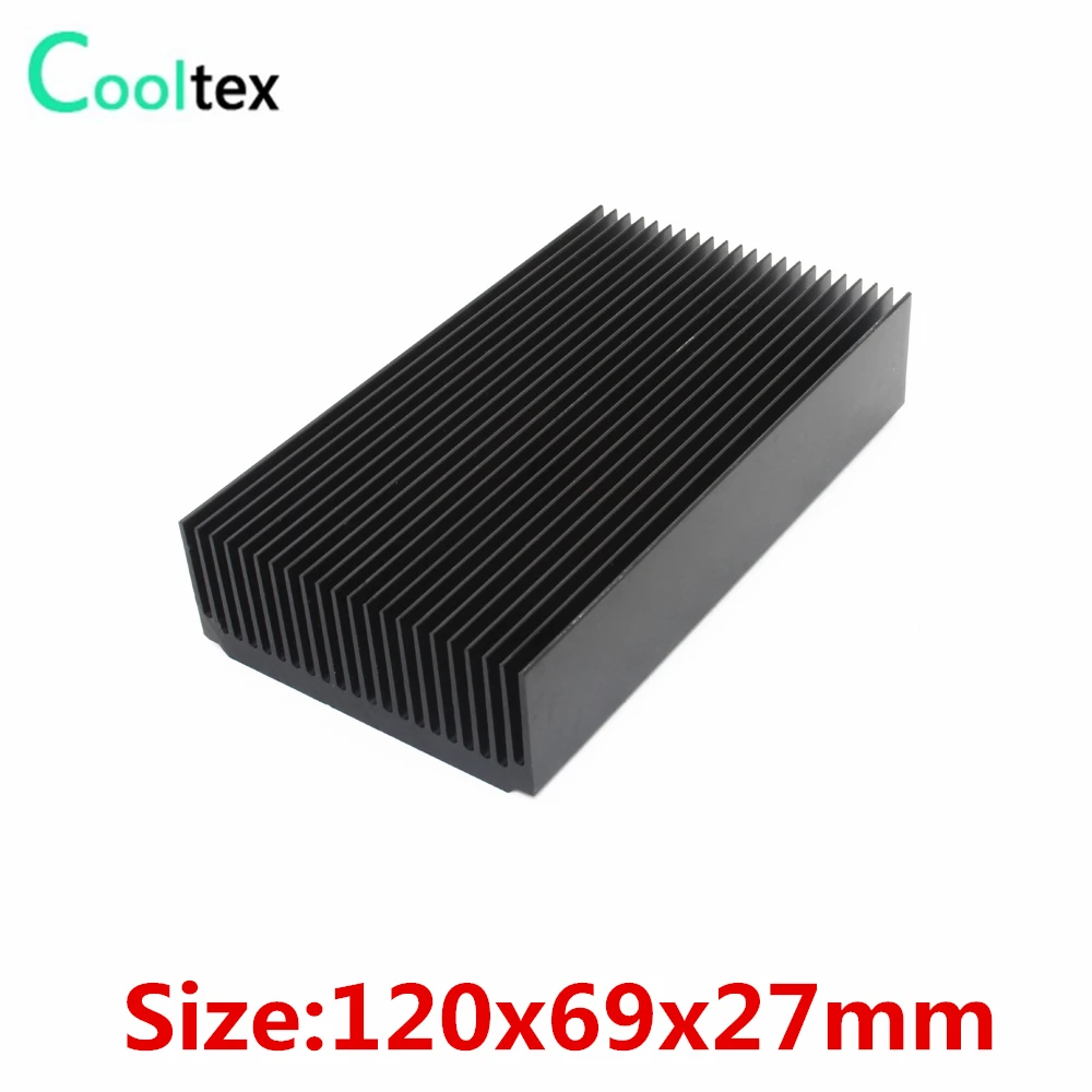 

5pcs 120x69x27mm Aluminum radiator High-power HeatSink for electronic Chip LED IC Heat Sink COOLER cooling