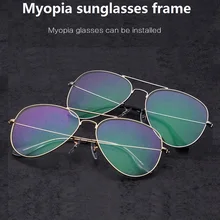 Ширина-140 титановый сплав полная оправа мужские Оптические очки по рецепту Близорукость оправа женские очки 3025 Классическая оправа