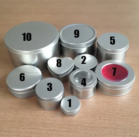 Круглый металлический контейнер для чая кофе в форме сердца коробка хранения