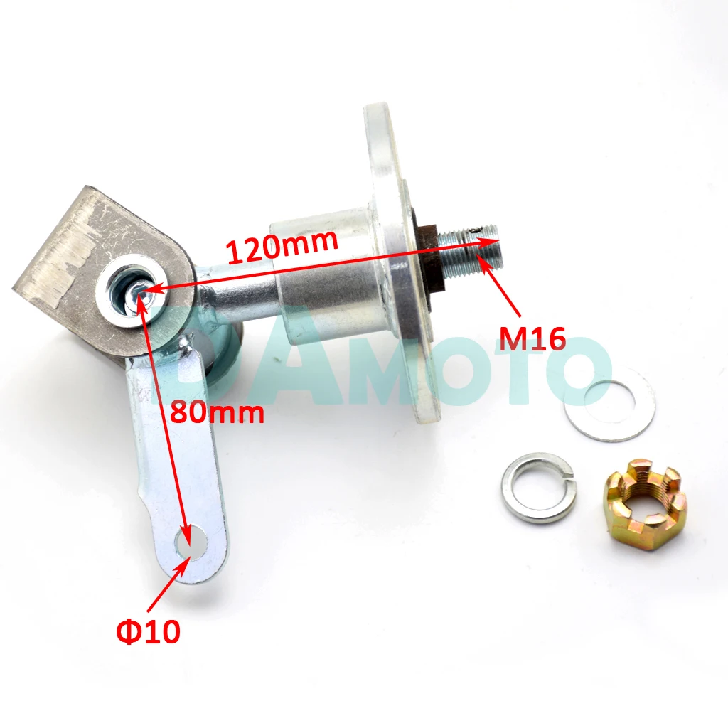 6 дюймовый шпиндель и ступица колеса подходит для DIY Китай 110cc 168 200F картинг багги