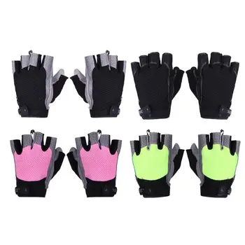 

Unisex Gym Weightlifting Gloves Body Building Training Sports Fitness Gloves Gym Exercise Weight Lifting Training Mittens