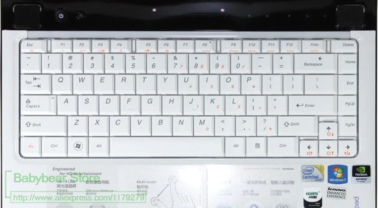 Высококачественная силиконовая защитная крышка для клавиатуры Lenovo Y460 Y450 B460 V460 Y550