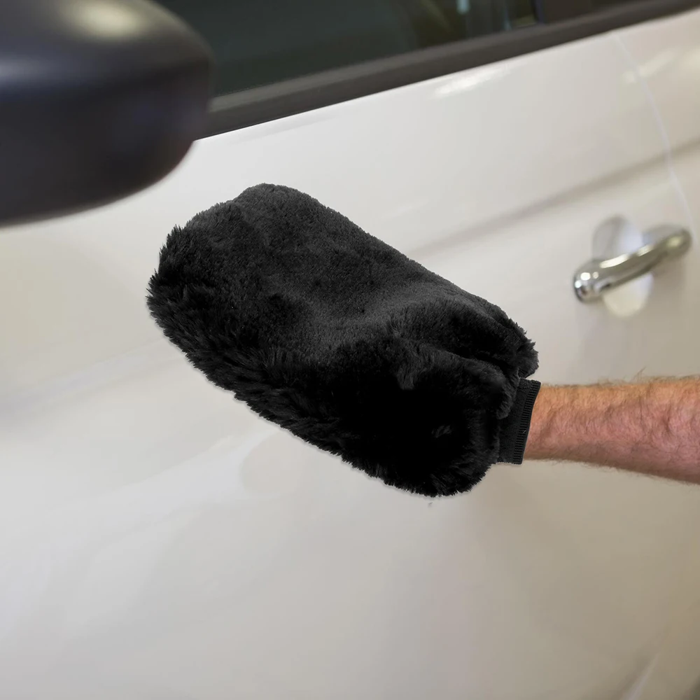 LEEPEE водопоглощение автомобиля моющиеся перчатки для мойки автомобиля щетка ткань мягкая искусственная шерсть авто Уход