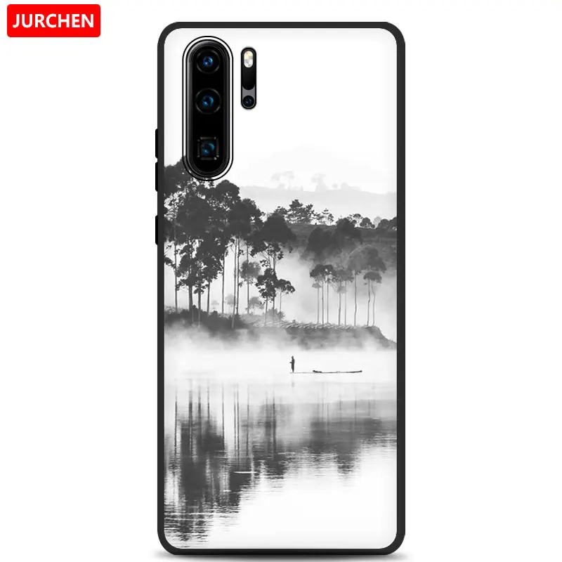 10 Чехол для телефона JURCHEN для huawei P30 Pro, чехол для huawei P30, чехол из ТПУ с рисунком, силиконовая Мягкая задняя крышка для huawei P30 P30Pro, чехол - Цвет: 10