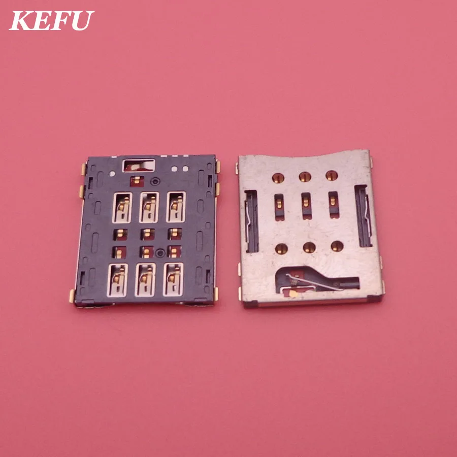 2 шт. для Sony Xperia XA F3111 F3112 C5 E5563 E5553 Один SIM Card Reader слот Разъем Держатель для карт памяти Разъем Запчасти