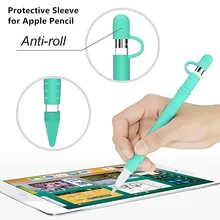 Экранная ручка планшет карандаш для Apple карандаш колпачок Стилус Мягкий силиконовый чехол для Apple аксессуары для карандашей сенсорный экран ручка Крышка a