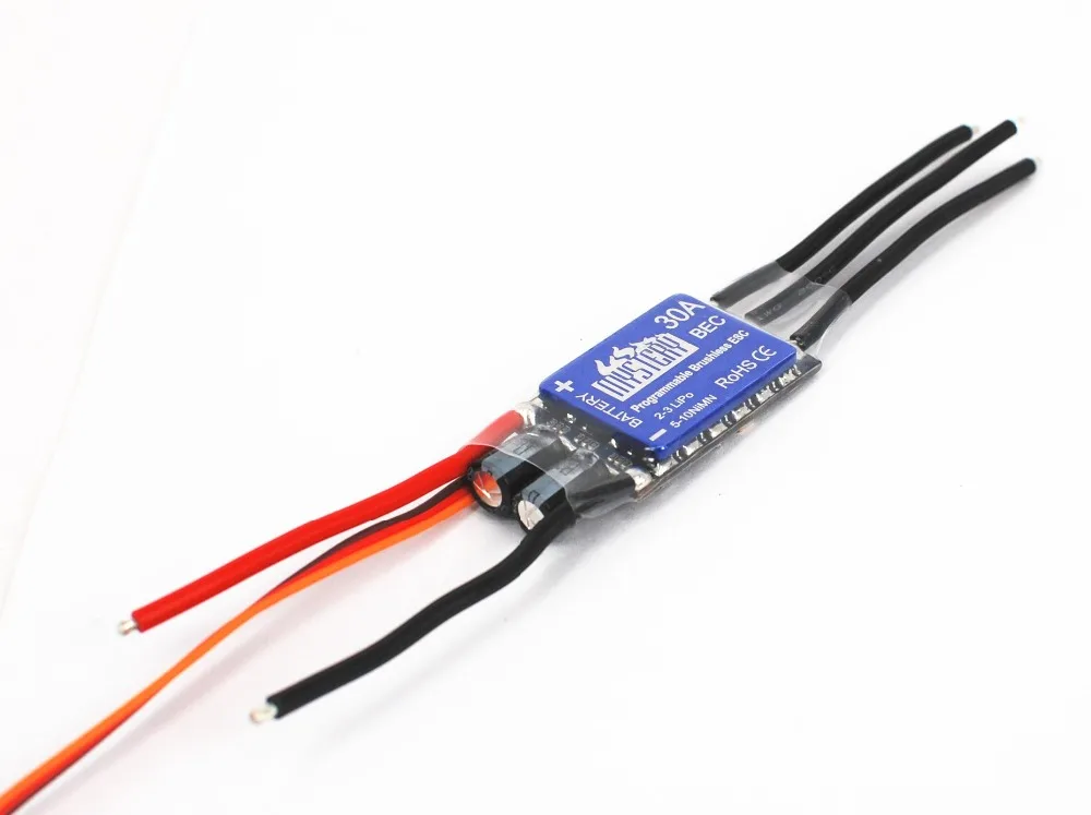 Программируемый Бесщеточный Регулятор Скорости таинственности 2 3S Lipo 30A ESC для