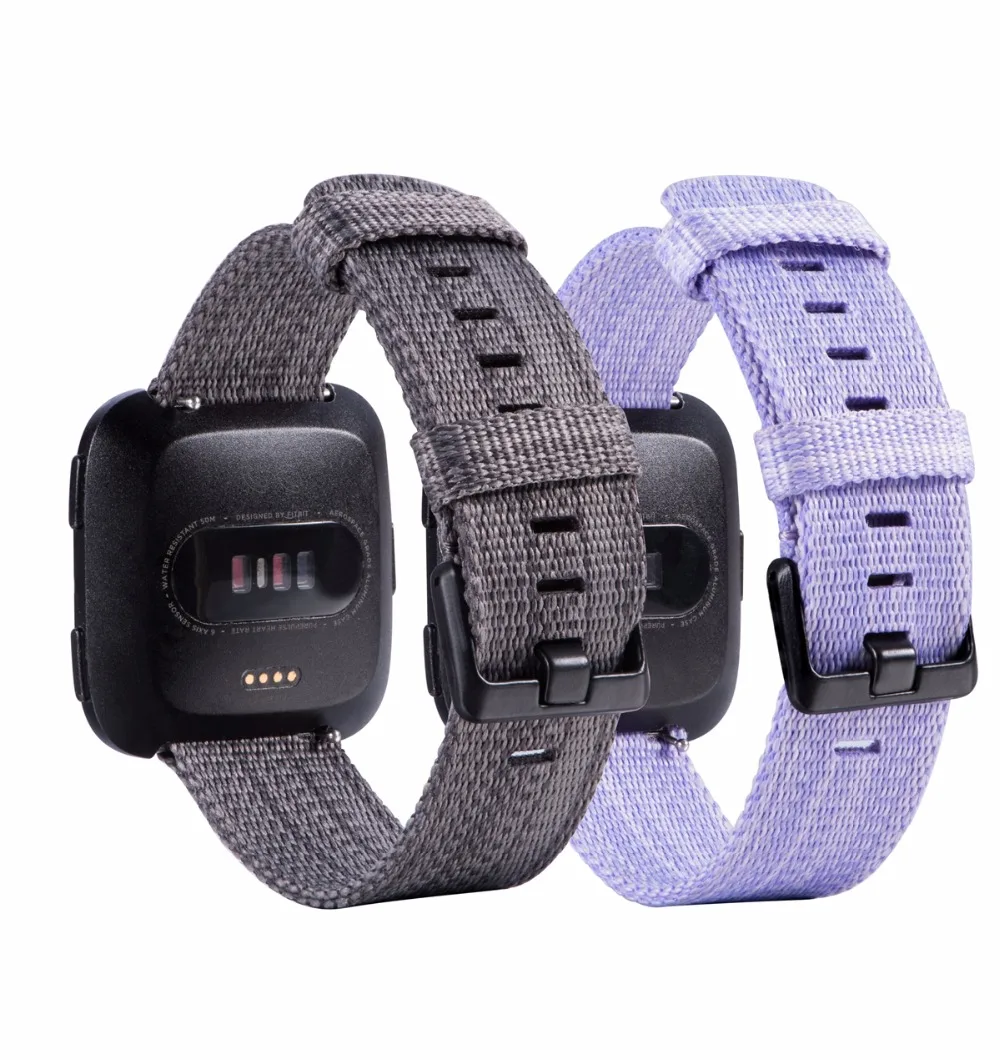 fitbit versa nylon band