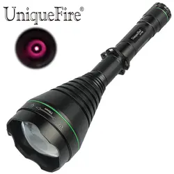 UniqueFire Тактический 1508 Инфракрасный фонарик T75 IR850nm Led 3 режима Перезаряжаемые фонарик Тактический винтовка охотничий фонарь