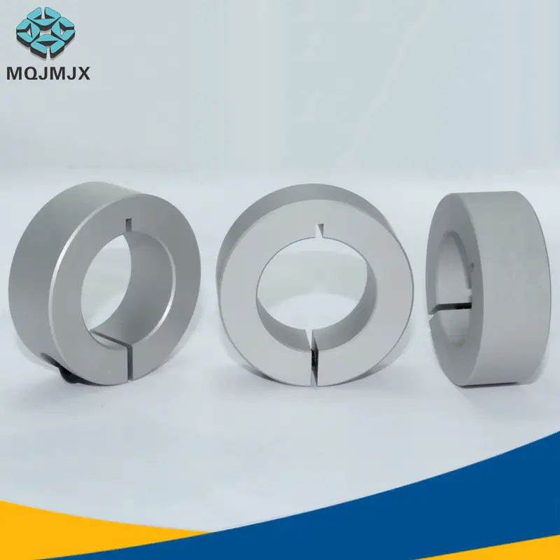 Shaft Collar Retaining Ring Stop Screw Type Retaining Ring Shaft Retainer Locator Aluminum Alloy with Screws Diameter 3-100mm image 3