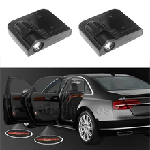 Беспроводная Автомобильная дверь приветственная лампа Светодиодный Светильник Универсальный проектор Лазерный знак проекционная лампа для современного автомобиля BMW Mercedes Nissan 1 шт