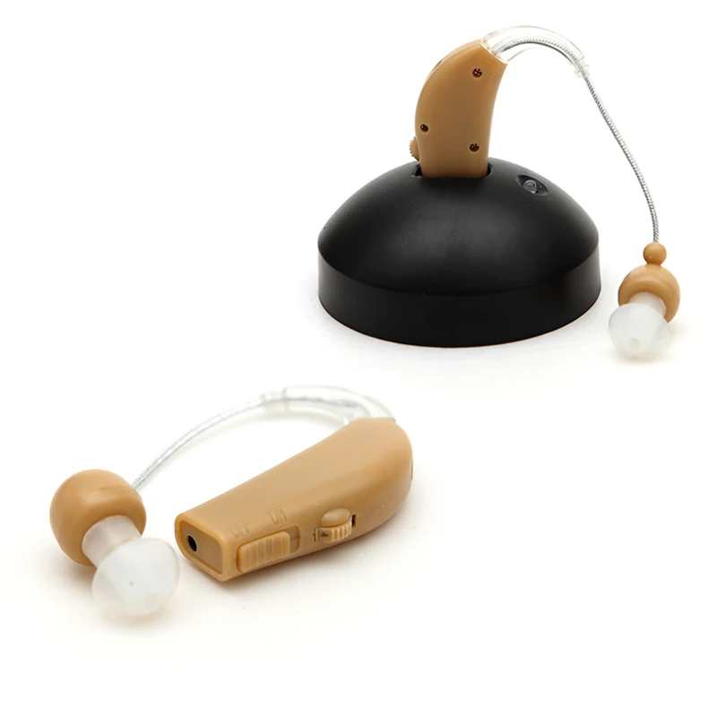 Durable Noise Reduction Digital Hearing Aid Mini Ear Amplifier Rechargeable Ear Aids for Hearing Loss Portable Sound Amplifier