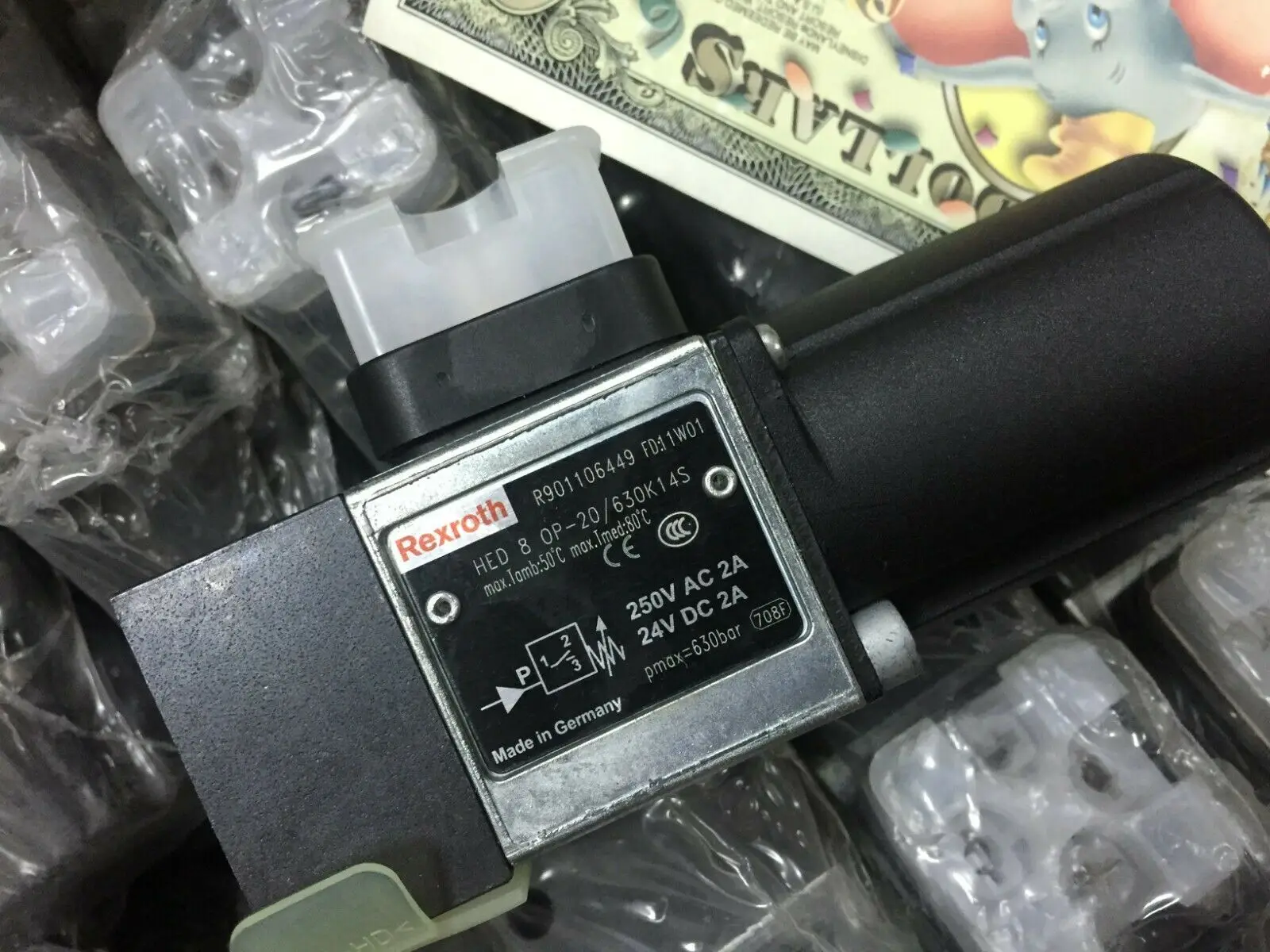 

HED8OP-20/630K14S R901106449 Rexroth PresSwitch HED 8 OP-2X/630K14S