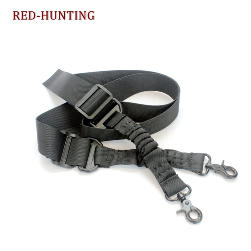 

Outdoor Hunting 2 Points Rifle Gun Sling Airsoft Traditional Adjustable Slings Cord Shoulder Strap