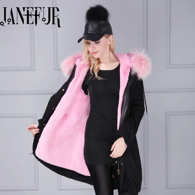 Cheap  New fashion winter vey warm coat parka,Cheap jacket overcoat for women,long style grey fur collar faux fur parka